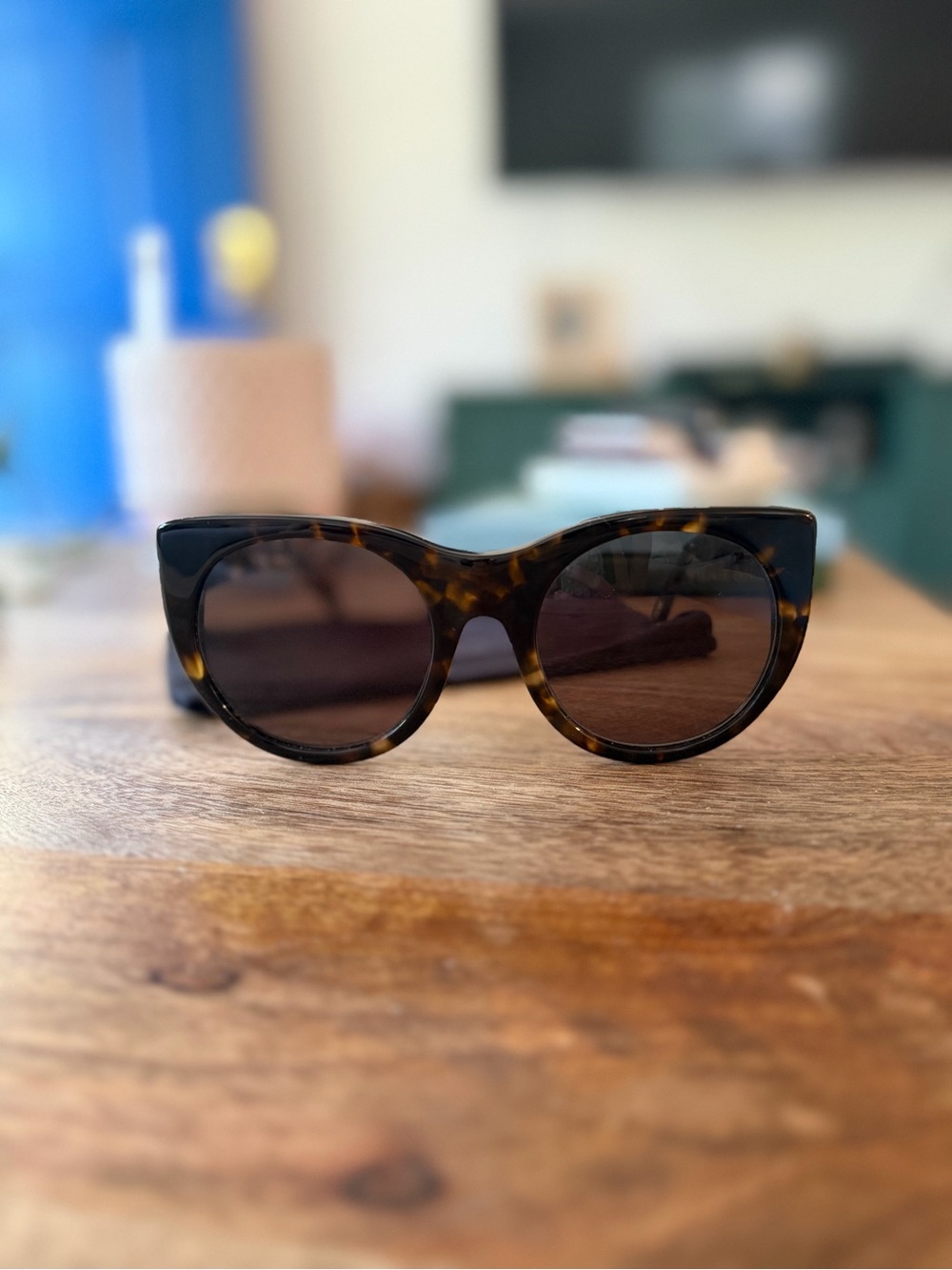 RAEN Tortoiseshell Durante Sunglasses - Dark Brown Lenses